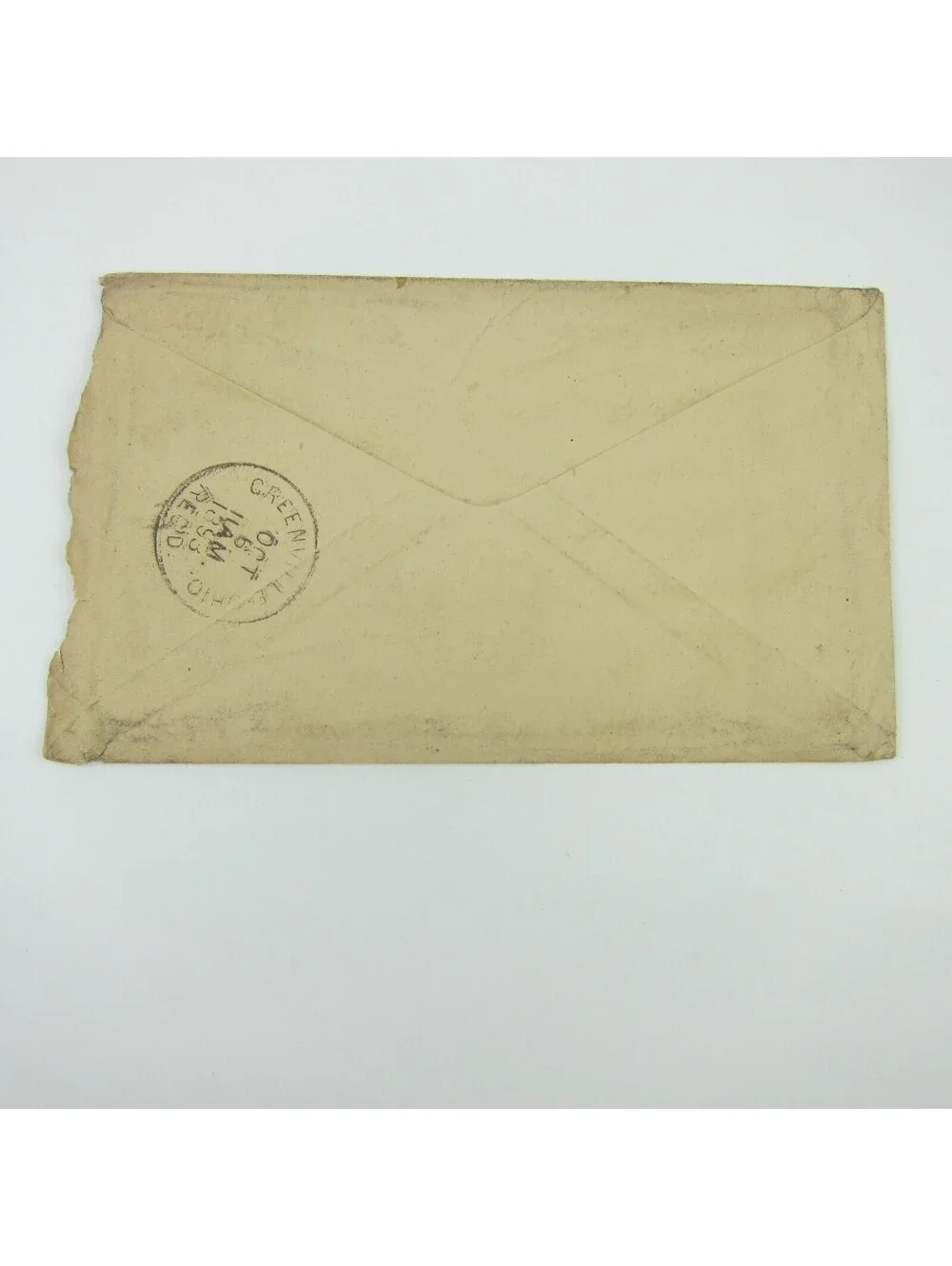 Louisville & Nashville Railroad Letter Envelope Frank Turpen Strike Antique 1893
